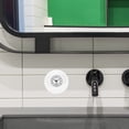 thumbnail image 4 of Bathroom Clock Waterproof Shower Clock Suction Cup Table Clock for Kitchen, 4 of 9