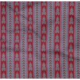 thumbnail image 4 of oneOone Coton Biologique Popeline Sergé Rayé & Tourbillon Ikat Décor Tissu Imprimé BTY 42 Pouces de Large, 4 of 4