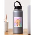 thumbnail image 2 of Maneki Kawaii Cat Boba Tea Er Er, Phone Decal Water Bottle Stickers Car Decals, Funny Birthday Gift, 2 of 4