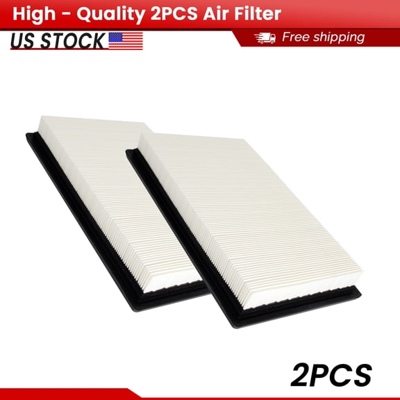 ACB ZONE 2 x Engine Air Filter for Chevrolet Malibu 2006 2007 2008 Pontiac G6 2005-2010, OEM Engine Air Filter (CA9948)