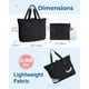 thumbnail image 3 of Bolsa BAGSMART para mujer plegable con cremallera de 20 litros (verde militar), 3 of 7