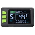 P3C 5PIN Electric Bike LCD Display Meter E Scooter LCD Panel with USB