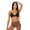 Black, variant on Deep Neck Clear Back Bra - Girls