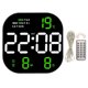 thumbnail image 2 of Reloj de pared ANGGREK LED USB Digital Grande Temperatura, 2 of 7