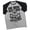 T-Shirt Heather Grey, variant on GYMISH RAGLAN One More Rep Bro! Workout Gym T-Shirt – Funny Gym Shirt for Men, Men's Fitness Tee, Heather Grey, Small
