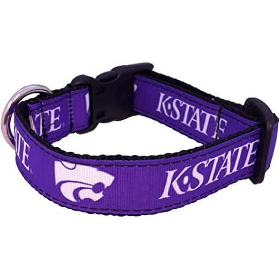 College Dog Collar (Medium, Kansas State)