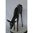 thumbnail image 3 of Nifao Life Size deer bronze statue – Home Decor Sculpture, 33"L x 9"W x 34"H, 3 of 9