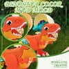 WFJCJPAF Children's Creative DIY Dinosaur Color Mud Mold Tool Set