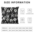 thumbnail image 5 of COMIO Skull Dance Pillow Covers Throw Pillow Covers Skull Decorative Pillow Case Modern Home Decor for Sofa Couch Bed, 5 of 5