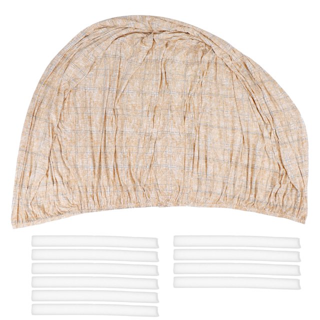 Fundas elásticas para sofá, funda protectora para muebles, decoración para sala de estar, color marrón claro