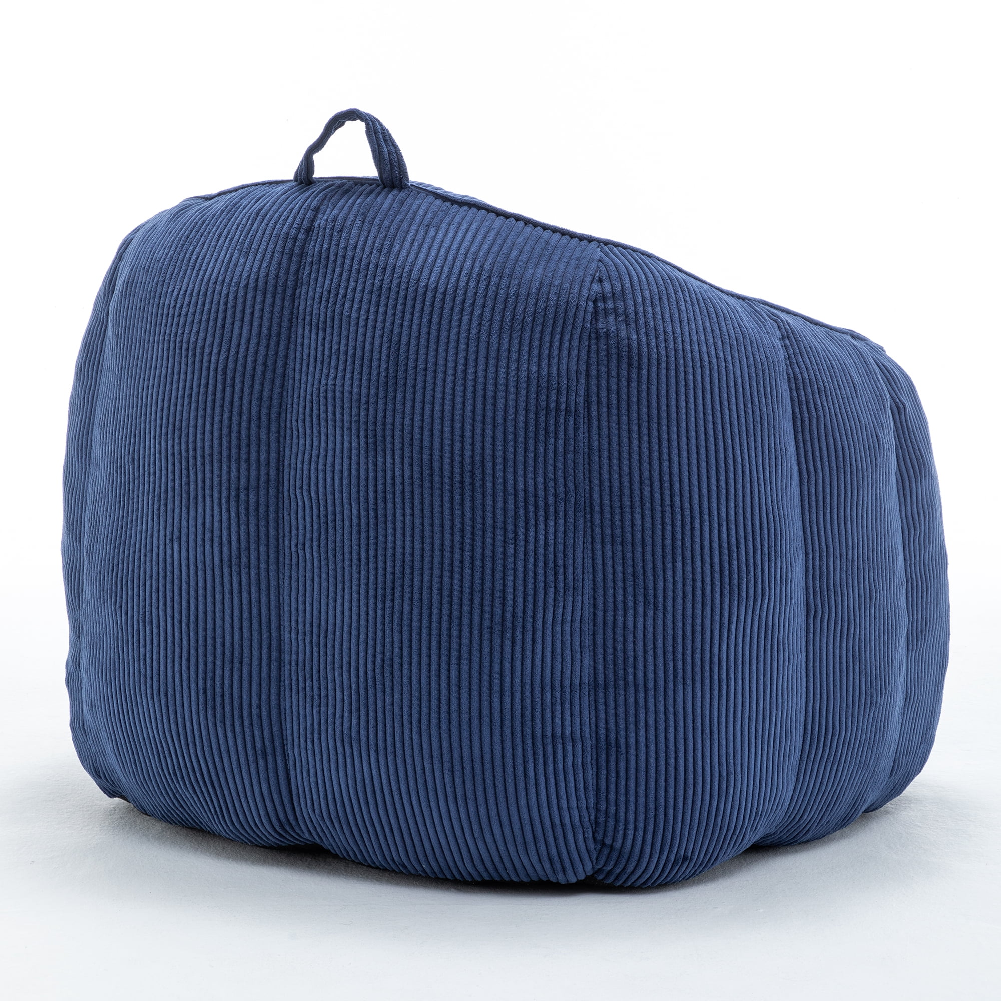 Corduroy Giant Bean Bag Chair for Adults Teens with Armrests