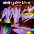thumbnail image 2 of 12Pcs Glow Fiber Wands Sticks LED Flashing Stick Light up Stick Colorful Fiber Optic Wands For Wedding Glow Party Favors, 2 of 8