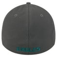 thumbnail image 4 of Men's New Era Graphite Philadelphia Eagles  Main 39THIRTY Flex Hat, 4 of 5