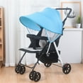 thumbnail image 3 of Travelwant Baby Stroller Pram Pushchair Windproof Sun Shield Visor Sunshade Canopy Cover, 3 of 8