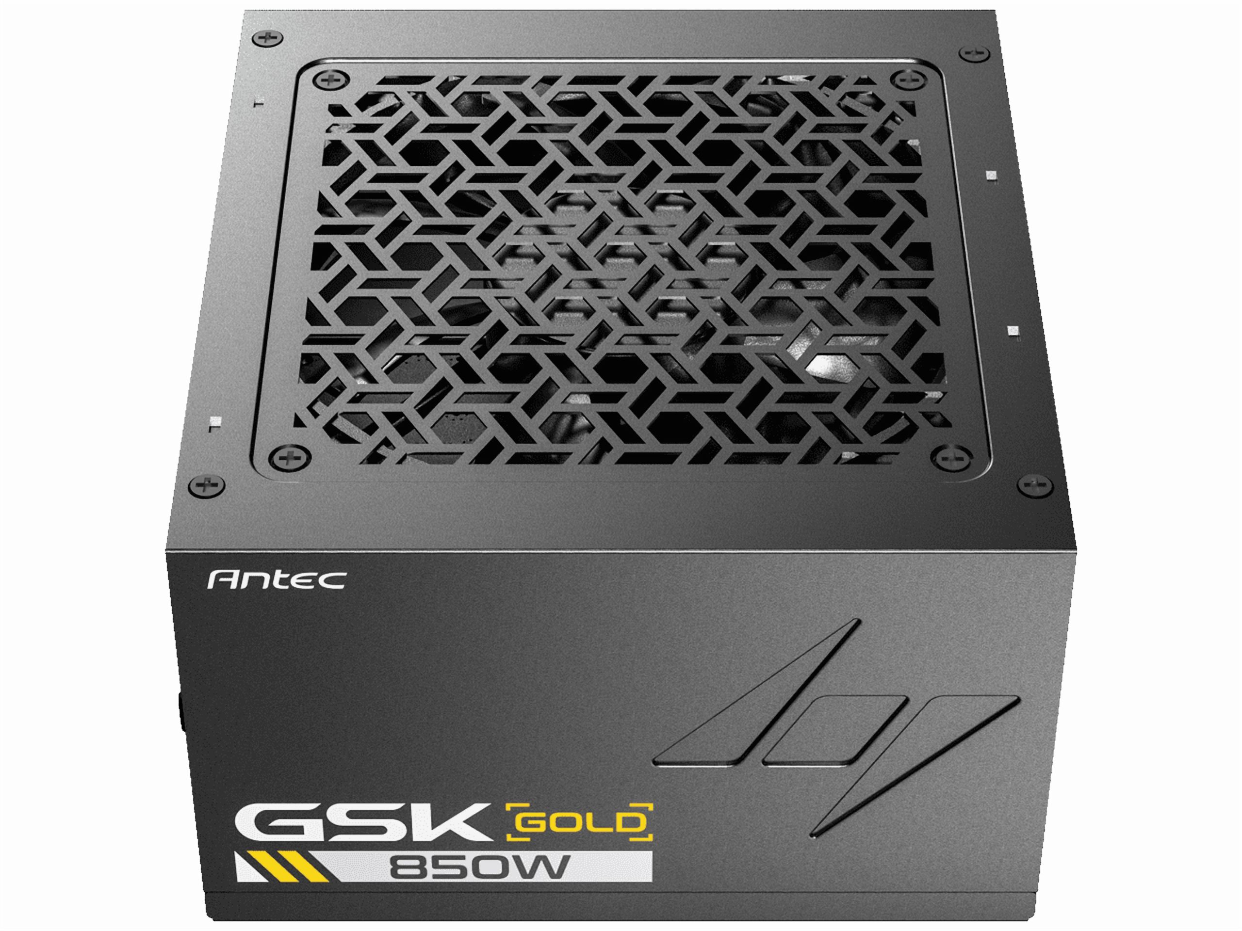 ANTEC GSK850 V2 ATX3.1, 750W Full Modular PSU, 80 PLUS Gold Certified, PCIE 5.1 Support, PhaseWave Design, Zero RPM Manager, 120mm Silent Fan, 10-Year Warranty, High-Quality Braided Cable