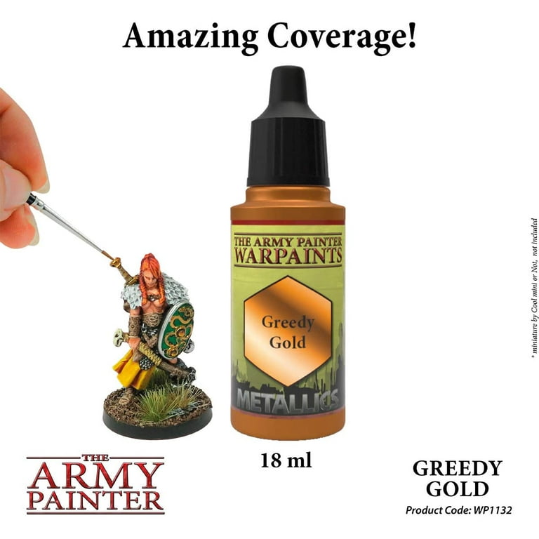 The Army Painter Warpaints Air Starter Set - Non-Toxic Water Based Airbrush paint  set paint and primer for Tabletop Roleplaying, Boardgames, and Wargames  Miniature Model Painting 