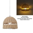 thumbnail image 4 of Hand Woven Rattan Hanging Lighting, Modern Nordic Style Exquisite And Unique Rattan Pendant Light for Home Decoration, 4 of 7