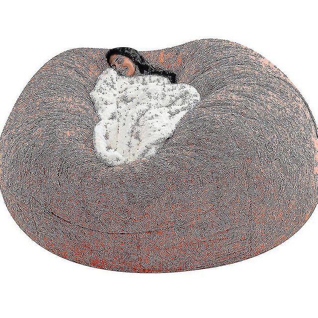 Lazy Sofa Bean Bag Bean Bag de piel artificial Bean Sofa_a
