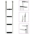 thumbnail image 3 of vidaXL Boat Ladder Non-Slip Boat Ladder Pontoon Ladder 2-step Stainless Steel, 3 of 16