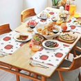 thumbnail image 4 of Fall Pumpkin Set Of 4 Kitchen Dining Table Mats Thanksgiving Harvest Fall Autumn Durable Linen Placemats 12 X 18 Inch Fall Table Mats for Kitchen Dining Table Mats, 4 of 5
