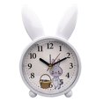 thumbnail image 3 of relayinert Cute Rabbit Deer Shaped Alarm Clock for Bedroom Nordic Style Playful and Endearing Blue Rabbit 1Set, 3 of 6