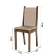 thumbnail image 3 of Kit De 4 Sillas De Comedor Madesa 4292 Marrón/Crema, 3 of 5