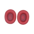 thumbnail image 2 of Almohadillas para los oídos Methold de cuero montadas en la cabeza Rojo, 2 of 6
