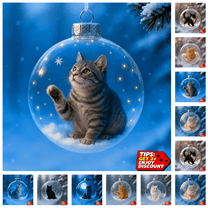 Xuniizn Christmas Ornaments Christmas Ball Ornaments with Strings, Shatterproof Christmas Bulbs, Hanging Decorations for Xmas Tree, Holiday, Wedding, Party