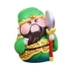 thumbnail image 5 of Escultura de resina, estatua tradicional china, adorno hecho a mano, hermosas figuras para Guan Yu, 5 of 9