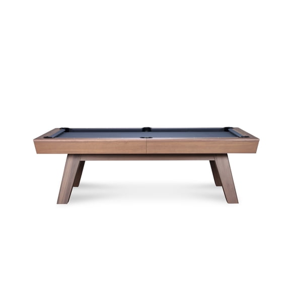 Empire USA George Pool Table with Premium Billiard Accessories, Doc & Holiday Collection, Gray Walnut, 8 ft