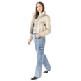 thumbnail image 3 of Chamarra Quarry Cropped Casual Capucha Ajustable Para Mujer, 3 of 5