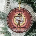 thumbnail image 2 of Black Female Ballet Dancer Ornament – Christmas 2025 Holiday Ornament Gift for Sports Fans, Family, Friends or Couples Who Love Black Female Ballet Dancer, 2 of 4
