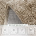 thumbnail image 4 of Bathroom Rugs, Extra Soft Absorbent Bath Rugs, Non-Slip, Quick Drying, Machine Washable, Plush Comfort for Bathroom Floor, Tub, Shower and Home Decor Accessories, 20x32, Linen, 4 of 10