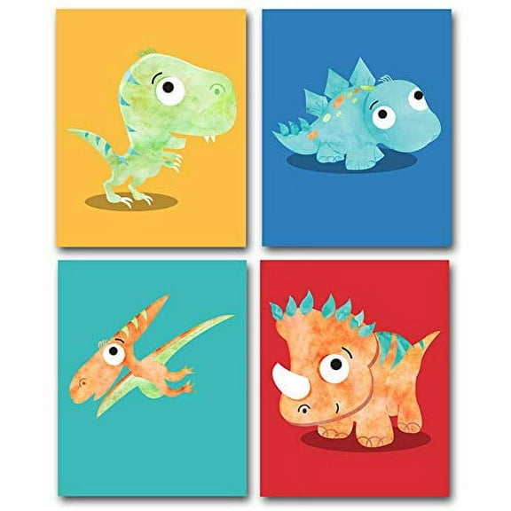 Lone Star Art Sleepy Sloths - Set of Four Photos (8x10) Unframed for Kids Great Nursery or Child's Room Decor