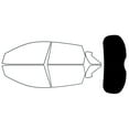 thumbnail image 2 of Rvinyl Window Tint Kit Compatible with Infiniti QX50 2019-2025 - Rear Windshield Precut Kit - 5%, 2 of 8