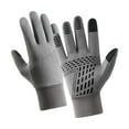 thumbnail image 3 of Guantes de invierno Yuyangstore cómodos con pantalla táctil para motociclismo deportivo Gris M, 3 of 8