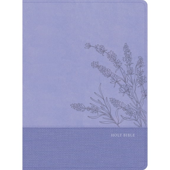 CSB Super Giant Print Reference Bible, Optimal Type, Digital Study Edition, Lavender Leathertouch, Indexed, (Hardcover)