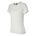 thumbnail image 2 of Hanes-Womens Crew Tee-White-5X Large, 2 of 5