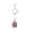Pink, variant on Keychains - Turtle Charm Key Ring for Men and Women Metal Turtle Keychain with Elevated Craftsmanship and Everyday Utility, Red