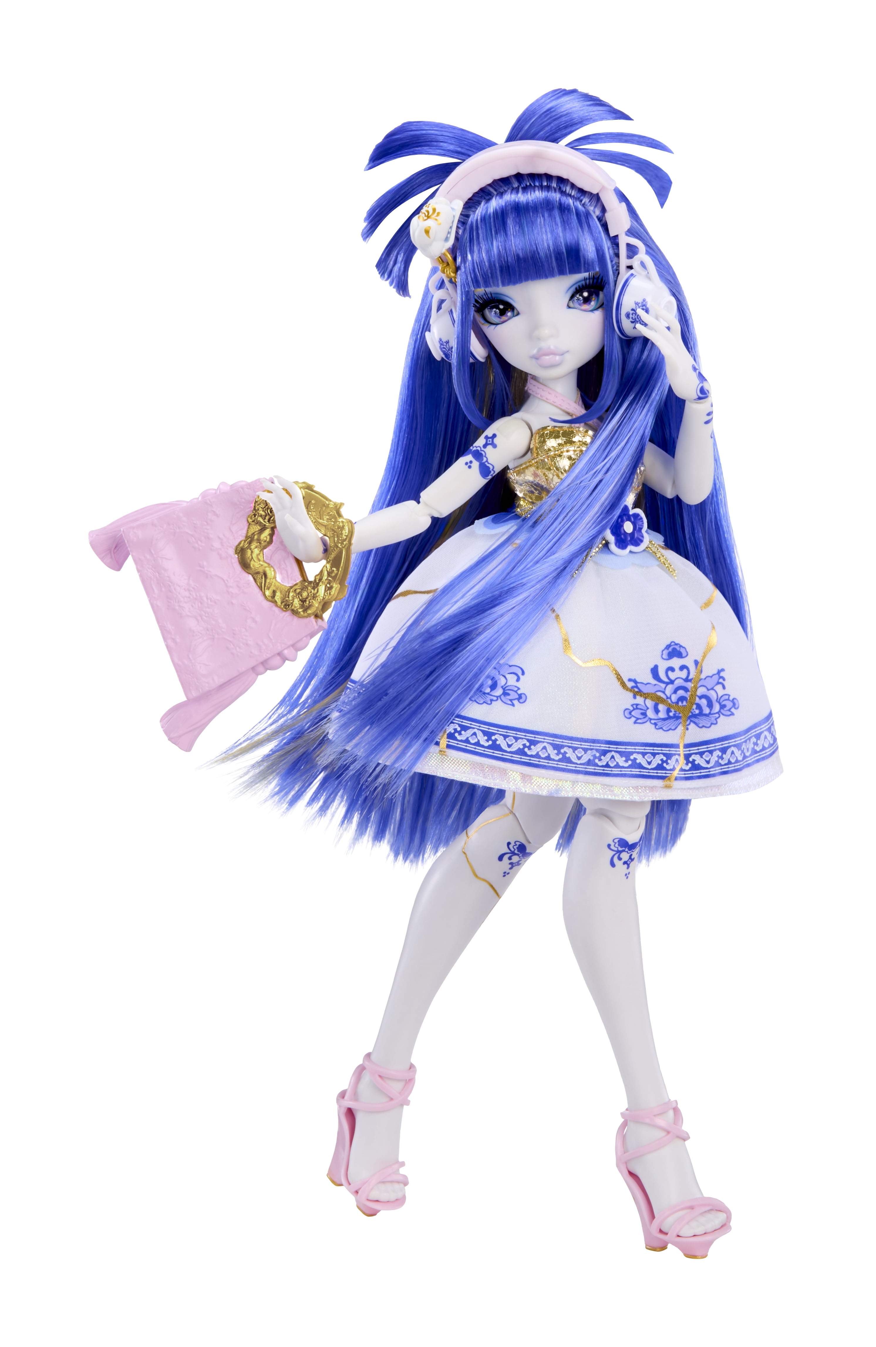 Mirror Mi Suki Goldpetal Fashion Doll with Accessories, Fragile Emotion Fantasy Doll