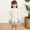 Beige, variant on BRGZLK Girl's Knitted Shirt Dress Bow Lotus Leaf Collar Lace Sleeve Skirt Long Sleeve Round Neck Solid Color Dress Birthday Clothes Beige 2-3 Years
