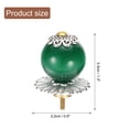 thumbnail image 2 of Perillas de tapa de tetera Uxcell, perillas de mango para tapa de tetera, verde/plata, 2 of 6