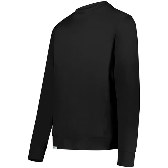 Holloway B24164504 Eco Revive Ventura Soft Knit Crew, Black - Medium