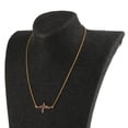 thumbnail image 4 of Collar de pedante de latón con licencia de plata/oro, de del de amor para siempre, párrafo corto en apariencia de , para Golden- Salvador  Collar colgante, 4 of 7