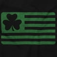 thumbnail image 2 of St Patrick's Day Irish-American Pride Unisex Fleece Graphic Zip Up Hoodie Brisco Brands 5X, 2 of 3