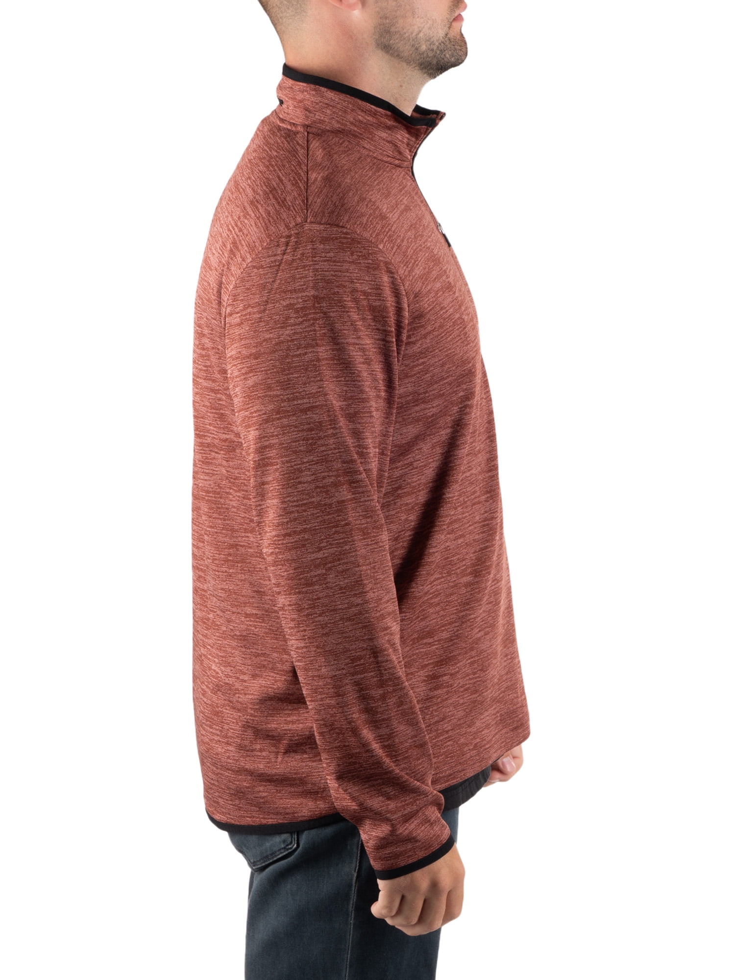 Realtree Men's Fleece Quarter Zip Pullover Sweatshirt, Sizes S-2XL