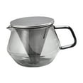 thumbnail image 3 of veasfak Coffee Pot Ergonomic with Filter Coffee Maker for Office Kitchen Coffee Shop 500ml, 3 of 9