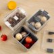thumbnail image 4 of 2x Contenedores de Almacenamiento de Alimentos Organizador de Cajas de Almacenamiento para Nevera Media Media Sunnimix Cajas de almacenamiento de nevera, 4 of 7