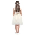 thumbnail image 6 of Rswnyirn Kids Flower Girls Pageant Bridesmaid Wedding Birthday Party Ball Gown Cream 14, 6 of 7