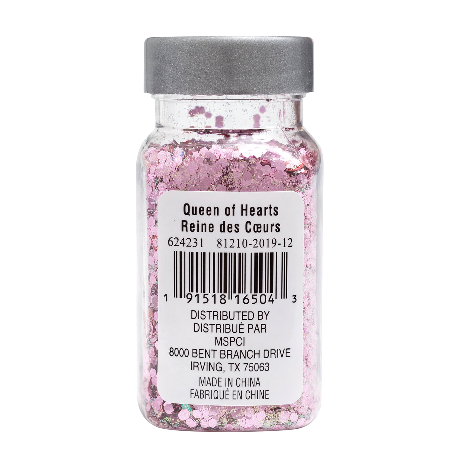 Recollections Queen of Hearts Specialty Polyester Glitter, 12 Pack